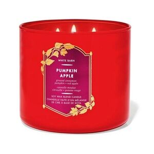 NWT! Bath & Body Works Pumpkin Apple Candle